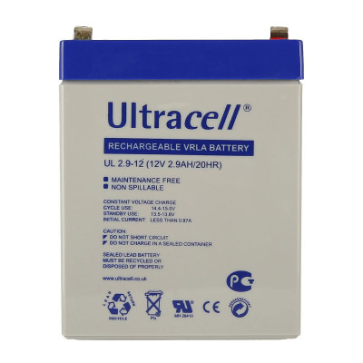 Ultracell UL2.9-12 (12V • 2.9Ah • F187)