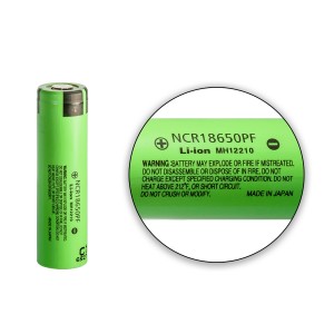 NCR18650PF • 10A • 2900 mAh