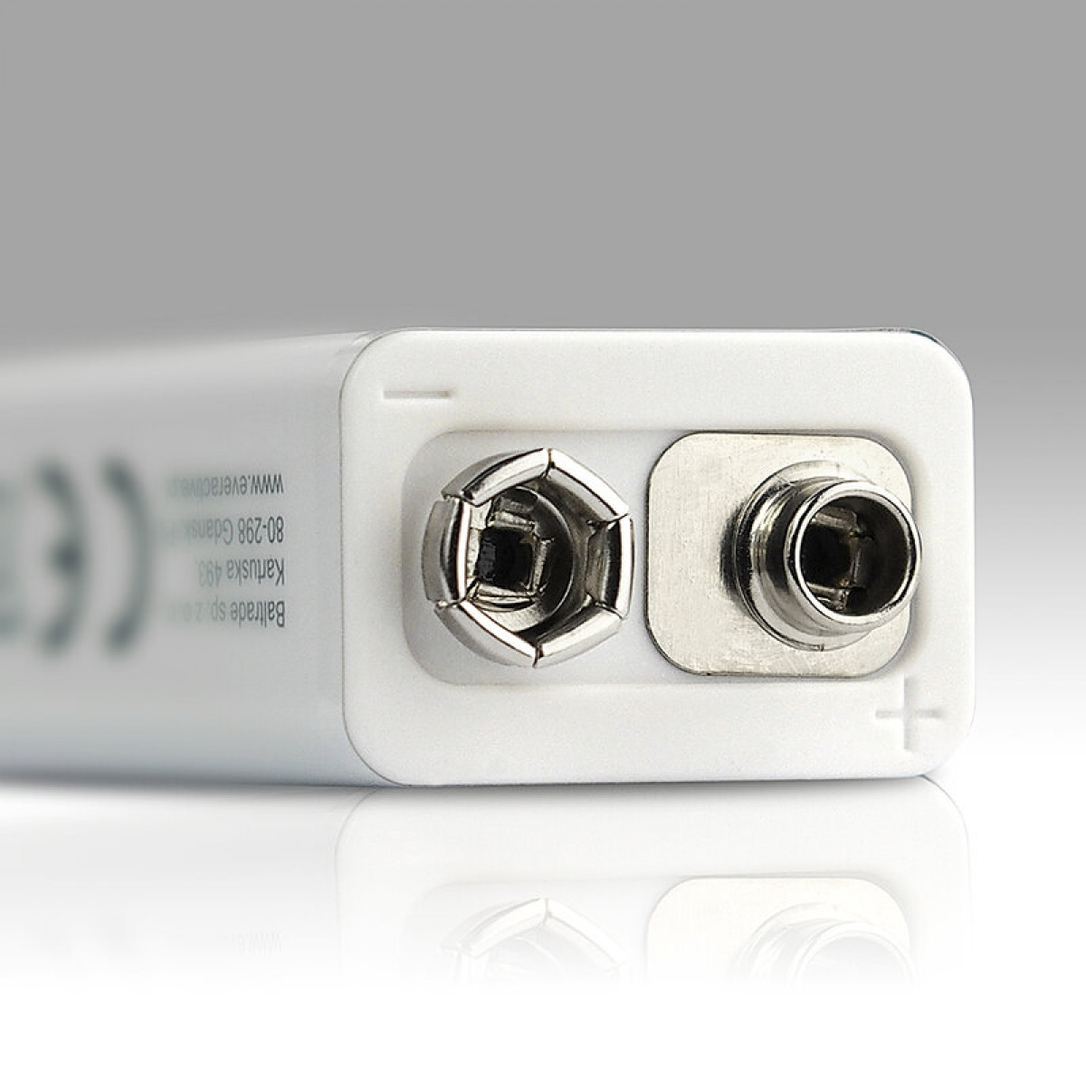 Акумулатор everActive 6F22 (9V) / 550 mAh с micro-USB зареждане