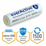 everActive 18650 с micro-USB зареждане