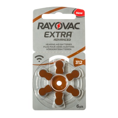 Rayovac Extra Adv. N°312 (PR41)
