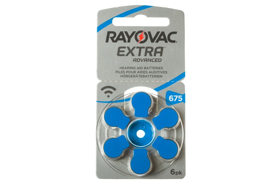 Rayovac Extra Adv. N°675 (PR44)