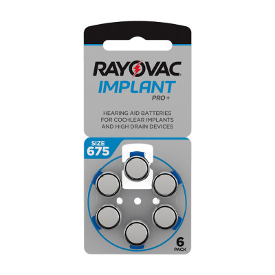 Rayovac Implant Pro+ N°675 (PR44)