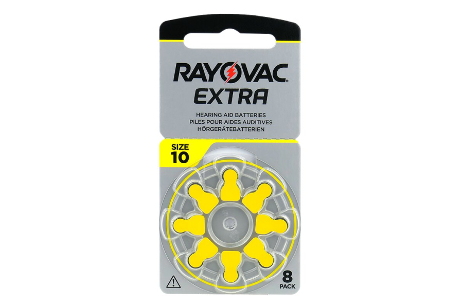 Rayovac Extra Adv. N°10 (PR70) X8