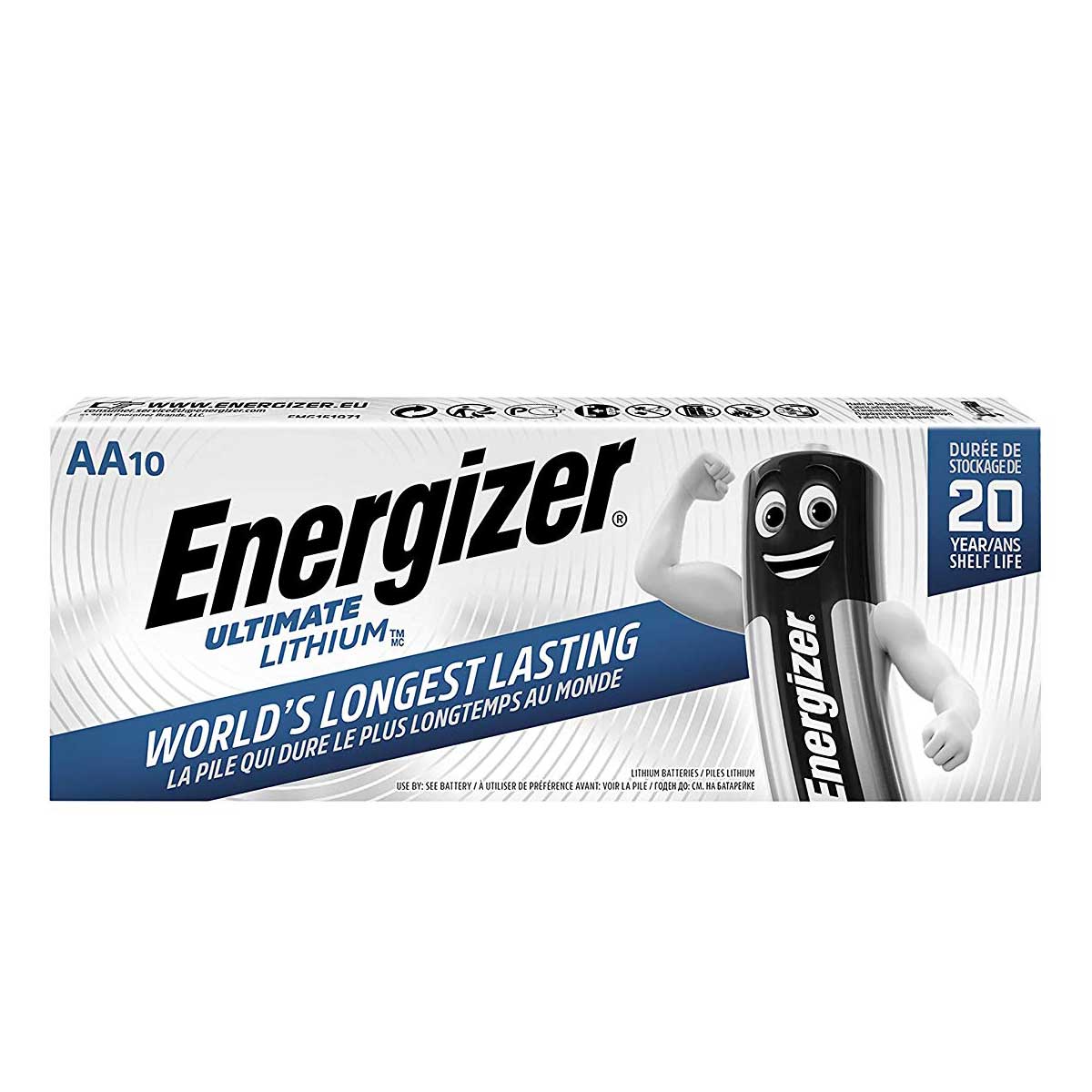 4 Batterie Energizer AA Ultimate Lithium L91 1,5V Mignon Stilo - Foto 13